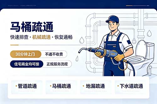 合川马桶疏通