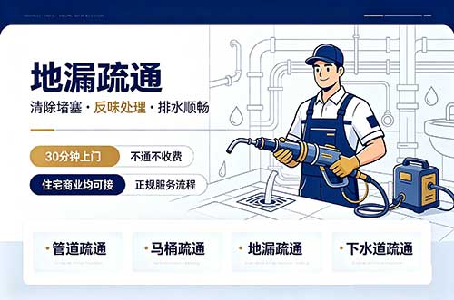合川地漏疏通