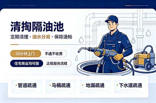 合川清掏隔油池